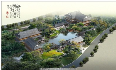 景觀效果圖 園林景觀 住宅景觀