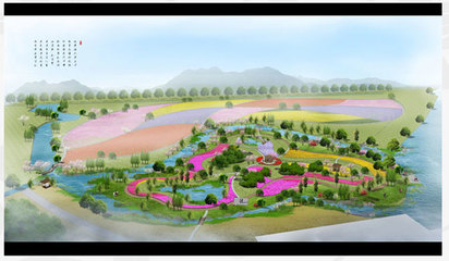 江西瑞昌廬山花海主題公園景觀節(jié)點(diǎn)設(shè)計(jì)_中藝盛景設(shè)計(jì)機(jī)構(gòu):從事園林景觀 .